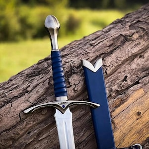 Custom Handmade Sword Personalized Hand Forged Medieval Sword, Engraved Blade Gift for Him, Display Piece, Groomsmen, Wedding, Birthday Gift