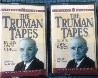 The Truman Tapes: In His Own Voice - 2 cassette tapes- Harry Truman