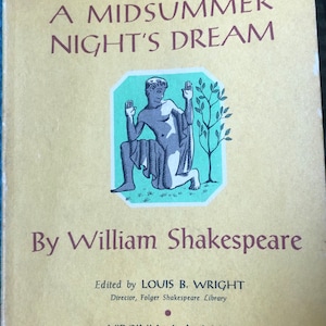 A Midsummer Night’s Dream 1958 paperback