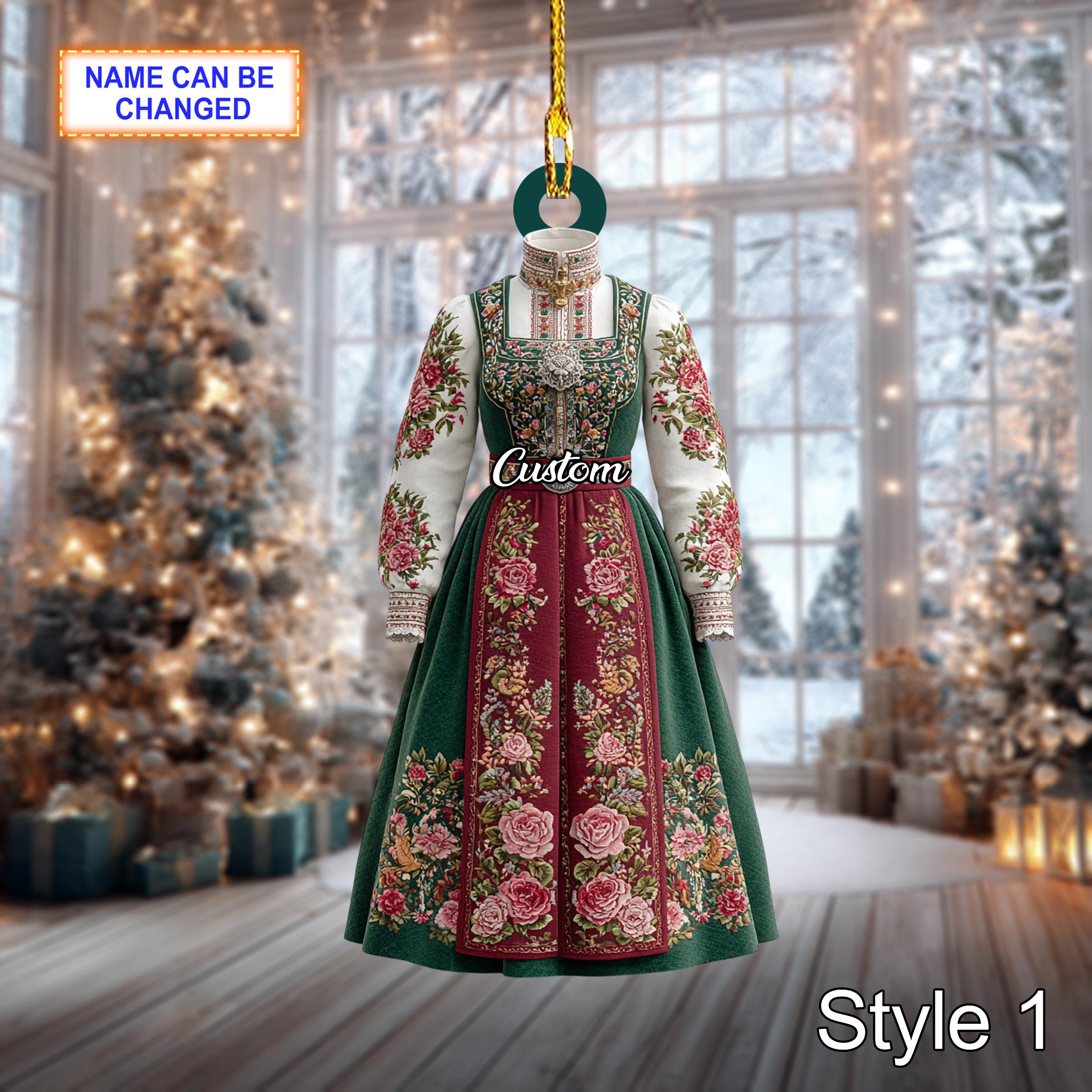 ladies christmas tree dress Women's Light Strand Sweater Dress main image 0