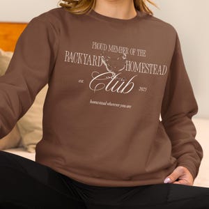 Homecreate City Sweatshirt: Urban Farming Rundhalsausschnitt