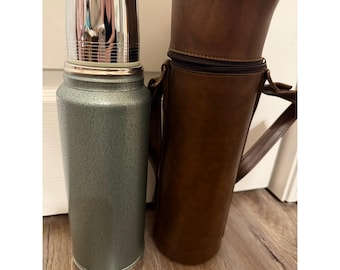 Aladdin Stanley Vintage Wide Mouth 24 Oz Thermos With Handle No. A