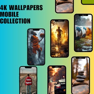 4K Phone Wallpapers Bundle | Abstract Cars Sports and Text Mobile Backgrounds | Aesthetic iPhone Android HD Wallpapers Pack