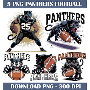 football Panthers Sublimation design l Panthers Football png Panthers Shirt PNG | Panthers mascot png | Panthers Spirit PNG