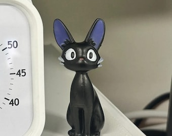 JiJi-beeldje zwarte kat | Op Kiki's Delivery geïnspireerd verzamelornament