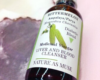 Organic Bittermelon Medicinal Vinegar Tincture