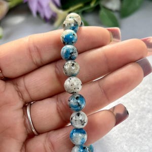 8MM K2 Jasper Stone Round Beaded Stretchable Bracelet image 10