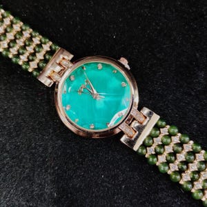 Green Jade Watch - Etsy display picture 1