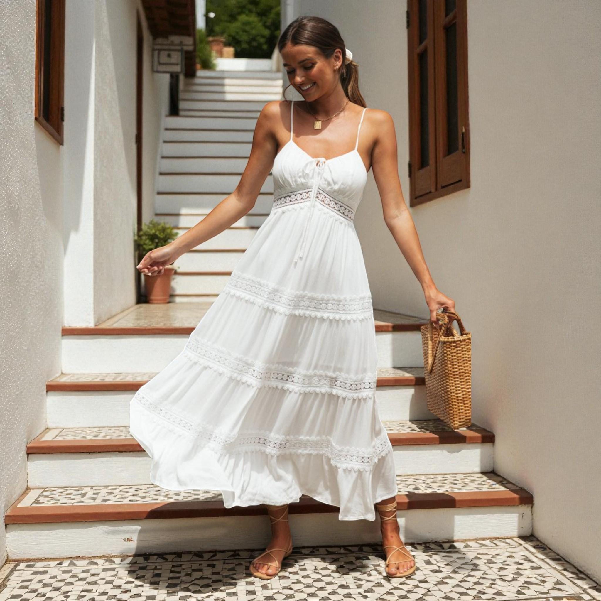 chinese dress ladies Clarisa Lace Midi Dress main image 0