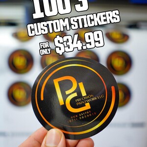 Custom Vinyl Stickers / Die Cut Stickers / Logo Stickers