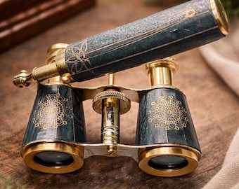 Vintage Opera Glasses: 2.5x25 Folding Binoculars - Made in Japan