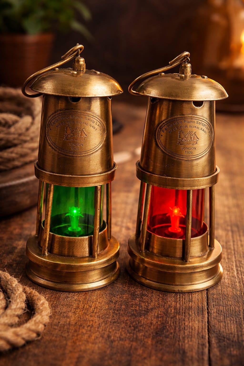 Antique Red Lantern - Etsy