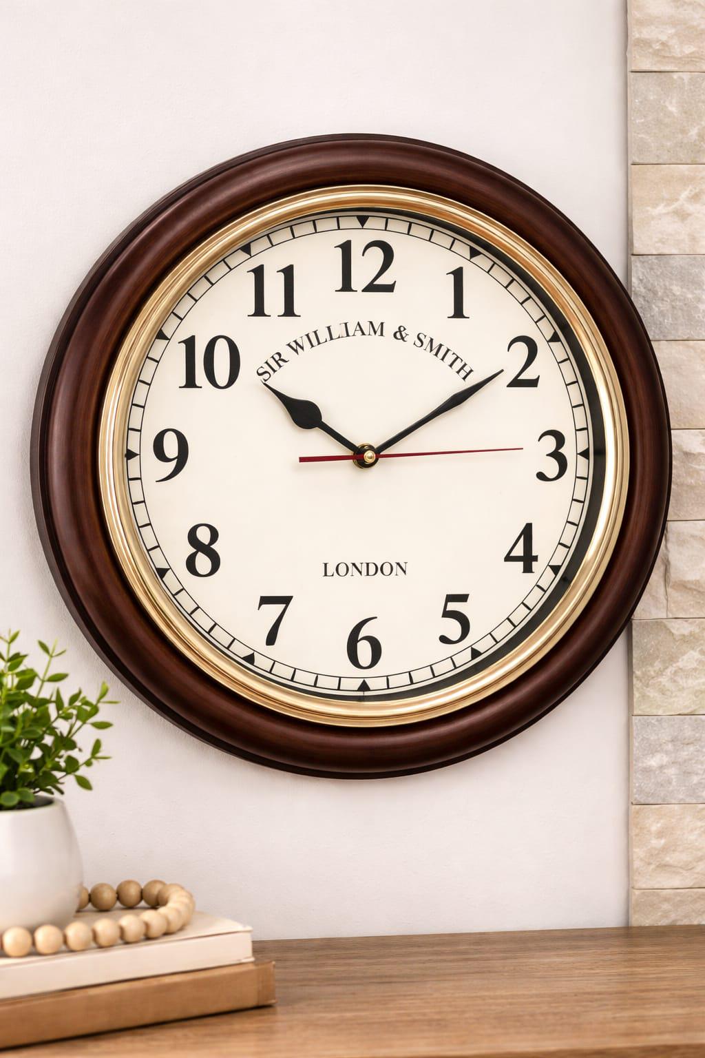 William and Smith Clock - Etsy
