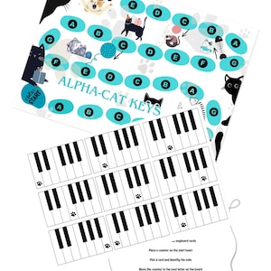 Alphacat keys music theory piano game, music theory game, music game beginners, piano game beginners, piano game children, music game