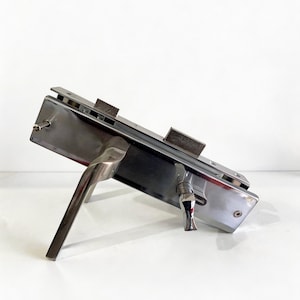 Juego de manilla para puerta con cerradura de embutir y cilindro, 85 mm / 62 mm