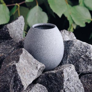 Sauna-geursteenbeker – houder voor etherische olie van speksteen voor aromatherapie