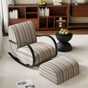 Custom Cat-Proof Fabric Chair Set, Anti-Scratch Lounge Chair, New Balcony Armchair, Single Sofa for Living Room, Home Leisure Furniture