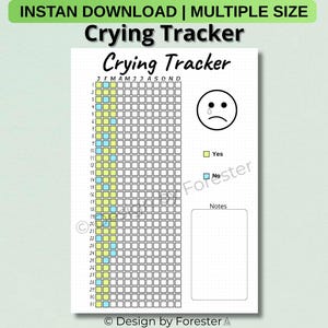 Registro anual de choro, diário de humor (PDF)