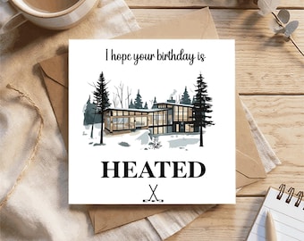Hockey Heated Birthday Card, Funny Hockey Card, Heated Rivalry Card, Sports Fan Gift, Gift For Him Her, Boyfriend Husband Wife