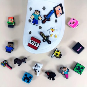 Game Character Series PVC Sets - Crocs Accessories - Shoe Accessories-Perfect Gift for Gamers