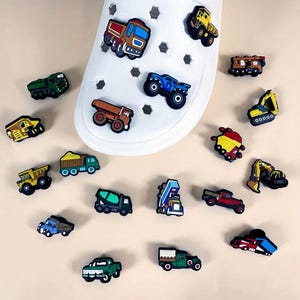 Car PVC Sandal Charm - Jewelry Sets - Crocs Accessories - Shoe Accessories-Gifts for Boys & Car Lovers