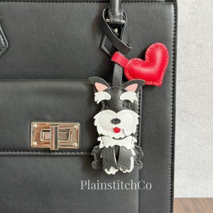 Schnauzer Purse Charms - Etsy