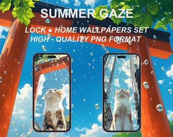 Aesthetic + Phone Wallpaper + Digital Art – Minimal Lock & Home Screen Set for iPhone | HD Background | Mobile Aesthetic | Digital Download