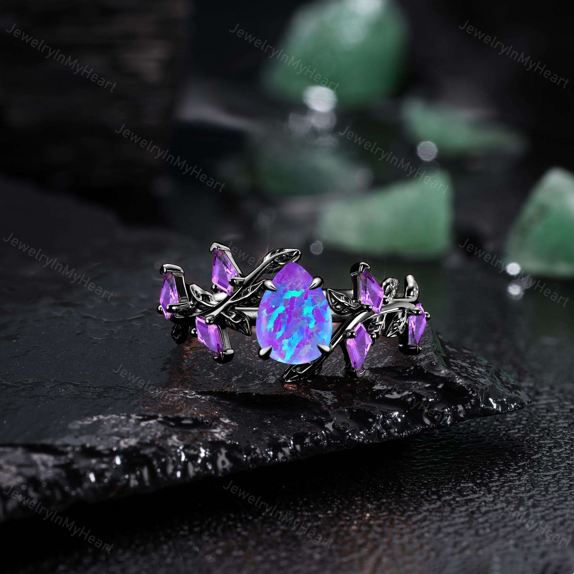 Lavender Spinel Ring - Etsy