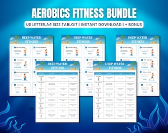 Wasseraerobic Übungsanleitung: Aquatic Fitness Low Auswirkungen Pool-Training (PDF-Datei zum Herunterladen)