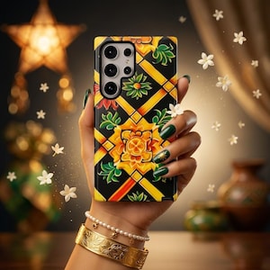 Filipino Folk Art iPhone Case | Indigenous Floral Pinoy Pattern | Heritage Tough Case