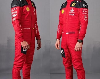 Traje de carreras personalizado inspirado en la F1 2022, traje de karting personalizado, para adultos y niños.