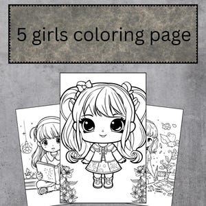 Princess Coloring Pages for Girls: Whimsical Art, Printable Activity Book (PDF Download)