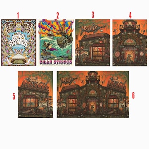 Custom Billy Strings Apr 2-4 2026 The St. Augustine Amphitheatre In St. Augustine FL Poster