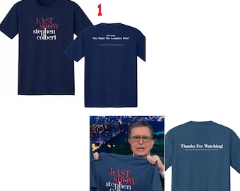 The Last Show met STEPHEN COLBERT 2026-T-shirt