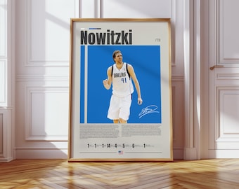 ダーク・ノーウィツキー ダラス・マーベリックス 直筆サイン入り NBA