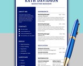 Tech Resume Template: Modern, Minimalist, ATS-Friendly (Word, Canva)