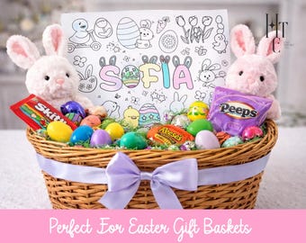 Jogo Americano de Atividades de Páscoa para Imprimir | Jogos de Colorir e Artesanato para Crianças (Download Digital)