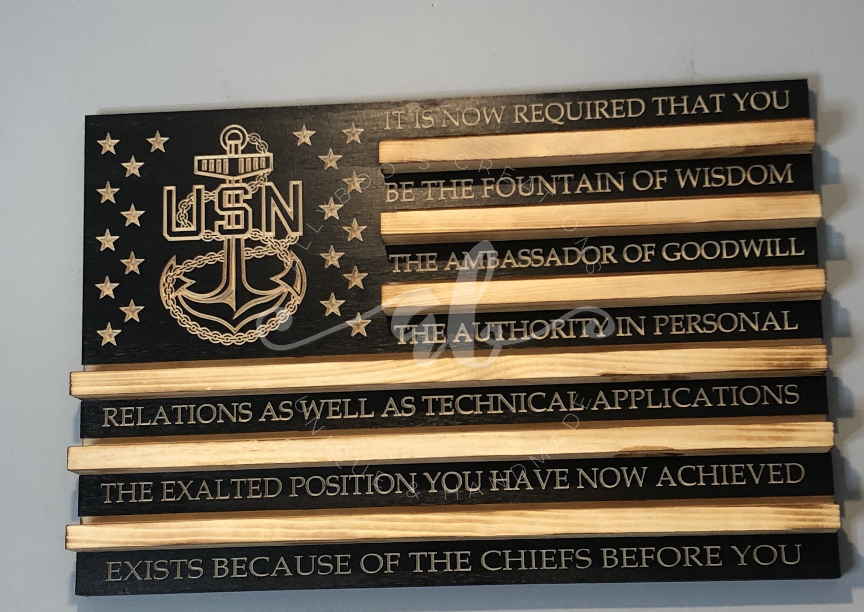 100 Coins US Navy Cpos Creed Anchor US Flag Challenge photo
