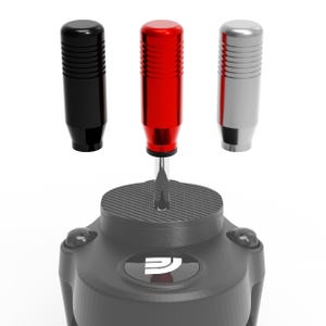Logitech G29 Mod, 85 mm växelspaksknopp i aluminium med M18-adapter 18x1,5 mm för G920 G923 G27 G25 Driving Force-växelspak