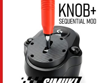 Knob and Sächsische Mod für Logitech G923 G29 G920 Shifter Kit Adapter