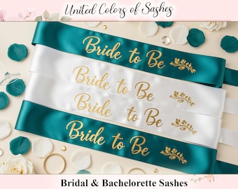 Bachelorette Party Sash “Future Mrs” & “Bride Squad” Satin Sashes Bridal Party Sashes  Team Bride Sash bridesmaid Gift Hen Party Sash