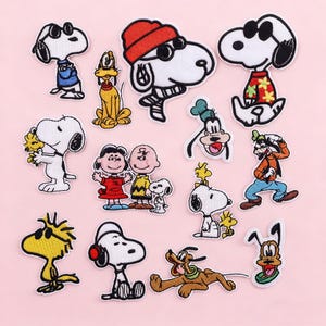 Cartoon Puppy Embroidered Patch – DIY Sewing, Jackets & Jeans