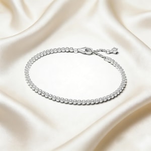 Pandora sparkling heart tennis bracelet - Etsy 日本