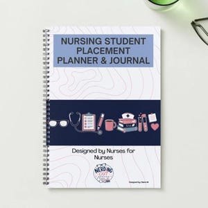 Tagebuch & Planer für Krankenpflegestudierende | Praktikumstagebuch | Dokumentation klinischer Fertigkeiten | Reflexionsbuch für die Pflegeausbildung | Akademische Pflegeausbildung