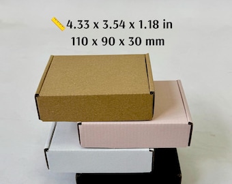 Corrugated Shipping Boxes - 50 Pack, Small Business Packaging