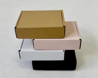 Corrugated Shipping Boxes - 50 Pack, Small Business Packaging