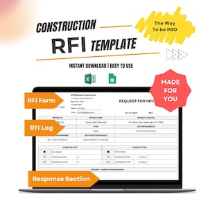 Construction Builder Contractor Subcontractor Project Bidding Estimating Spreadsheet Support Multiple Formats for Pros