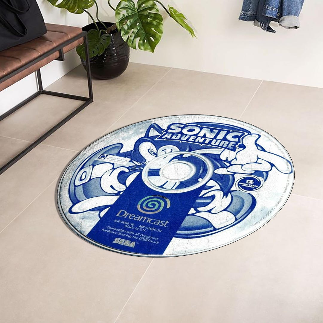 Gamecube Rug Sonic Gamecube Rug, Kingdom Hearts Rug, Luigi's Mansion Rug, Sonic Fan ...