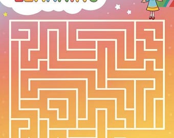 Kids Maze Puzzle Book – Fun and Educational Brain Games for Children | Gradual Levels to Boost Logic & Intelligence.PDF file