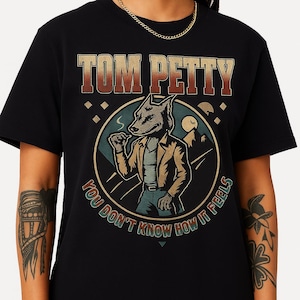 Tom Petty You Don’t Know How It Feels Shirt Vintage Band Tee Classic Rock Wildflowers Album Graphic T-Shirt